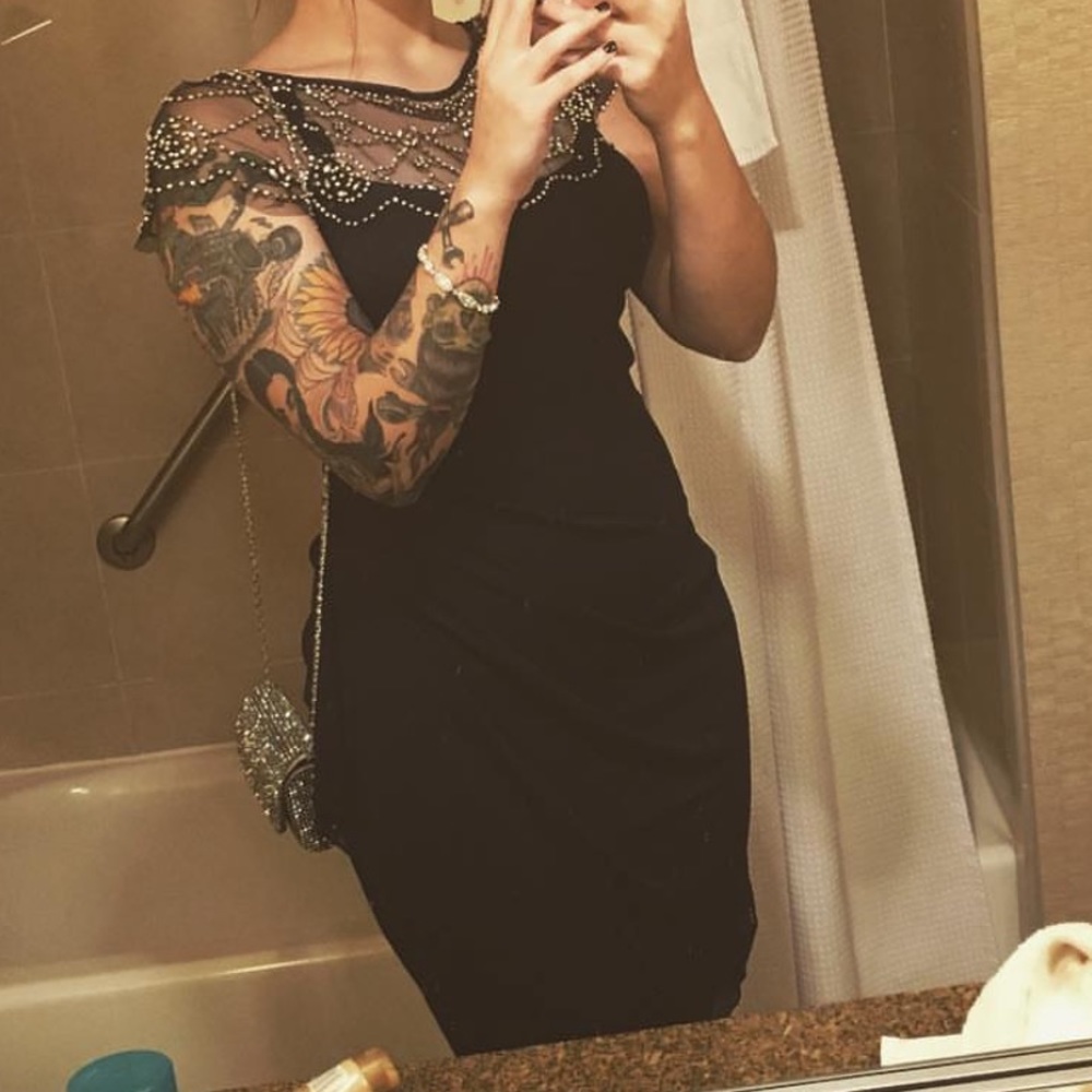 Dj-jaz navy blue dress